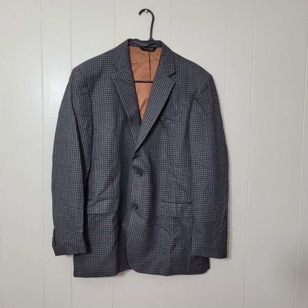 Jos A Bank Reserve Sport Coat Mens Wool Size 43r